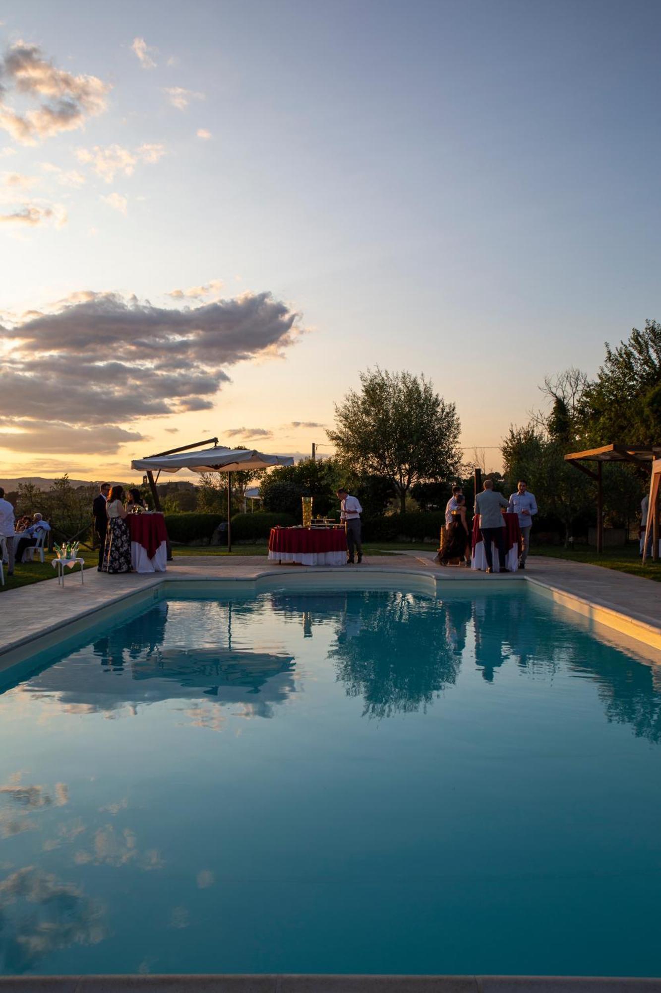 Agriturismo Il Tiro Castel del Piano  ภายนอก รูปภาพ